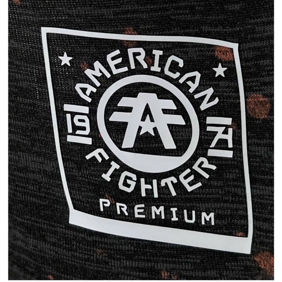 AMERICAN FIGHTER Men's T-shirt BRADDOCK Athletic CAMO Green - Picture 11 of 11